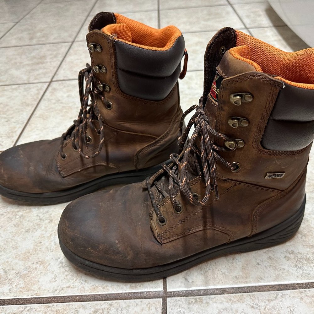 Thorogood Thoro-Flex 8" Waterproof Work Boot Leather, comfortable, Medium Width